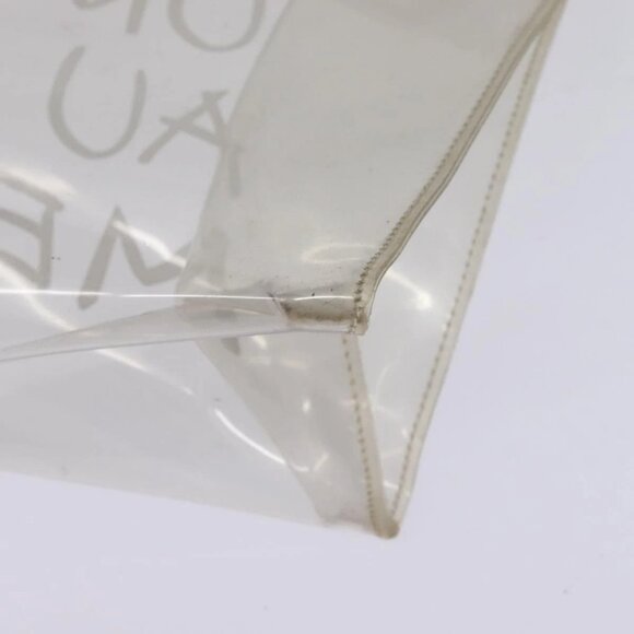 HERMES Vinyl Kelly Hand Bag Clear Auth 148034 - Picture 4 of 16